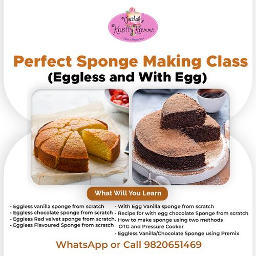 Perfect Sponge Making course